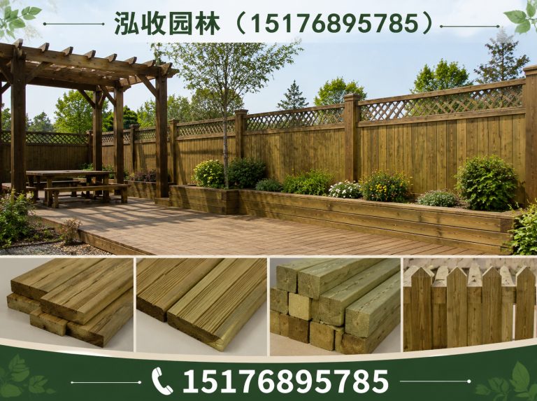 廊坊京津冀防腐木工程展示图