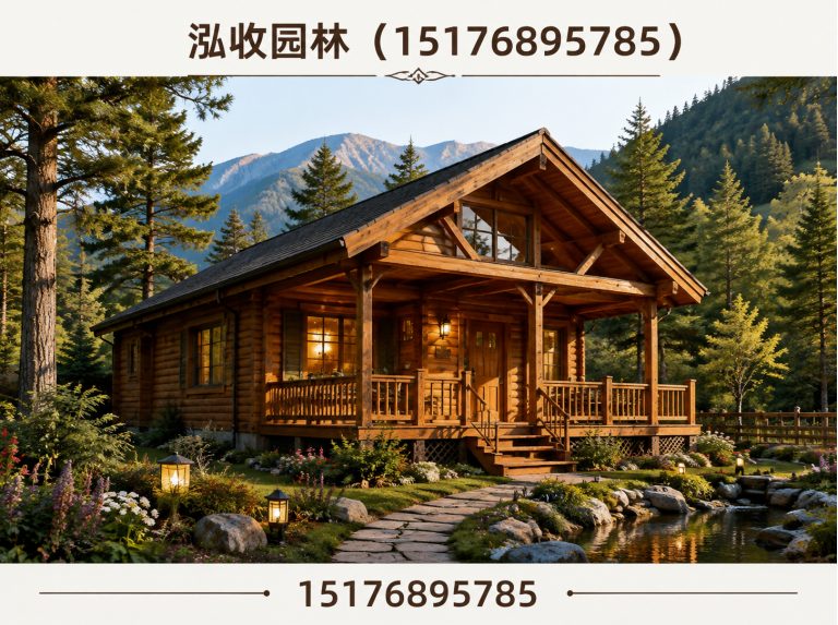 廊坊防腐木凉亭展示图
